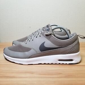 Nike Women's Size 11 Air Max Thea Sneakers Dark Storm Beige Gray Athletic Shoe